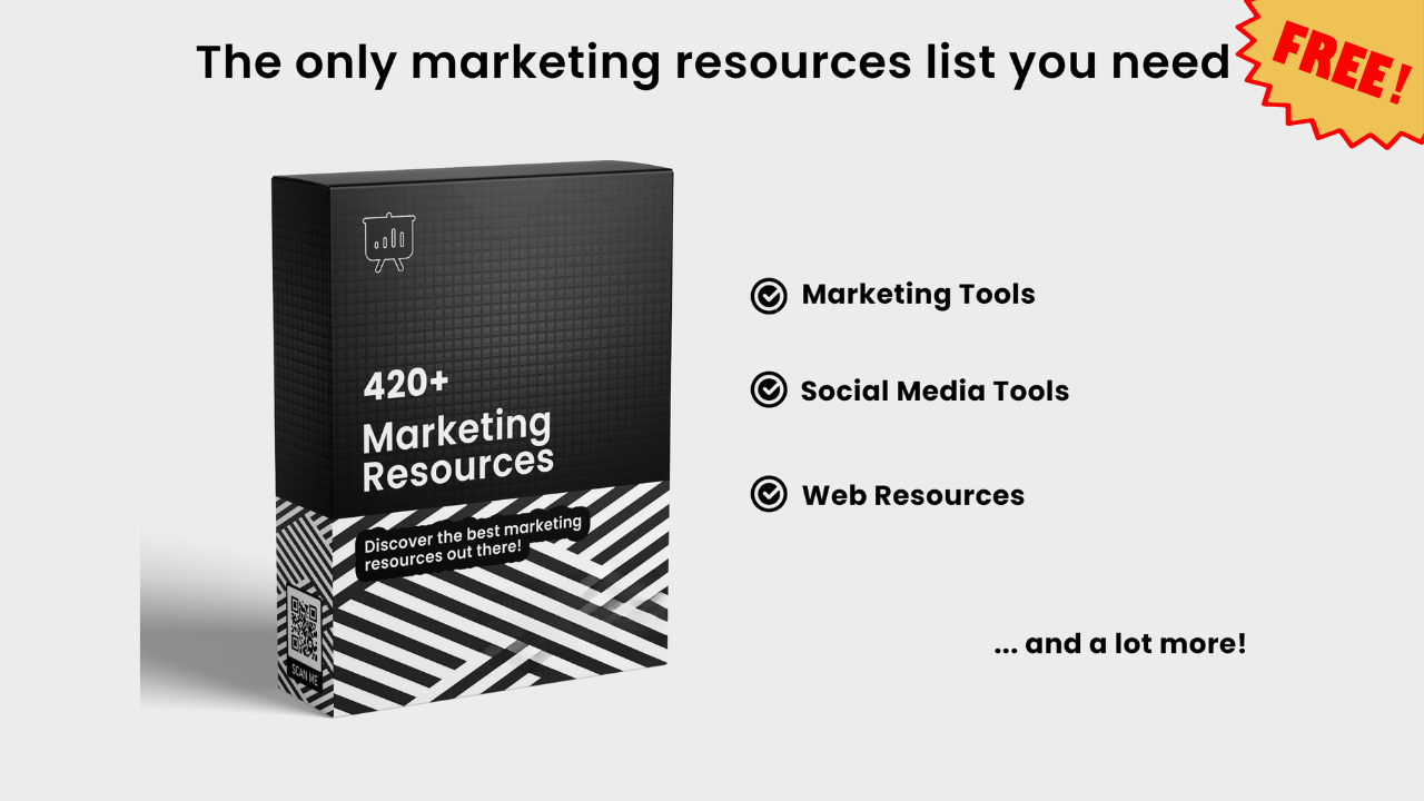Marketing resources screenshot FREE